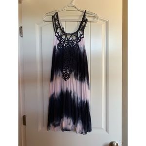 Navy blue/white dress size small